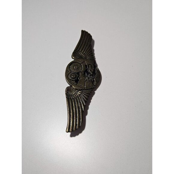 Bronze colored gear wing pin - Picture 9 of 10